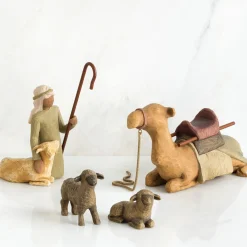 Shepherd And Stable Animals
