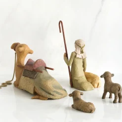 Shepherd And Stable Animals